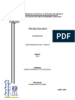 Problemario Estadistica