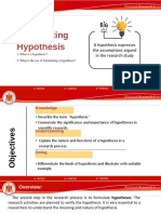 Wk4 Formulating Hypothesis