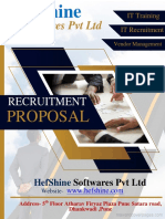 Hefshine Softwares Recruitment Praposal by Akshayt Paramane