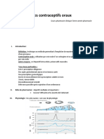 Les Contraceptifs Oraux