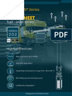 Datasheet LIGO SP Series Fuel Level Sensor