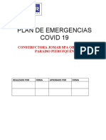 Plan de Emergencias Covid 19