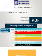 Clase Proceso Administrativo - Planificacion