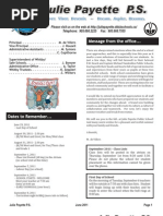 11 Newsletter June 2011