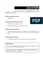 Lesson 1 Salvation Lesson Update Pages 5 7
