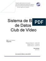 Proyecto Base de Datos