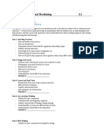 Metal Fabrication and Machining Course Outline l1