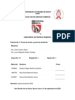 Reporte 2 - Punto de Fusión y Punto de Ebullición