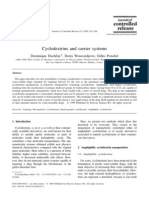 Cyclodextrins and Carrier Systems