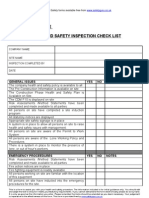 Construction Site Checklist