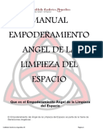 Manual Empoderamiento Ángel de La Limpieza Del Espacio