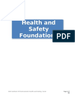 Unit 1 Health & Safety Foundations