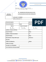 Planilla Re-Inscripcion Cme