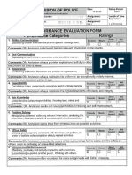 Officer Ricky Anderson Personnel File