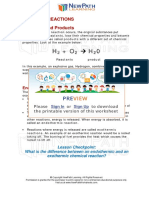 Study Guide Science Grade 8 Chemical Reactions 1