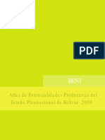 Atlas de Potencialidades Productivas de Beni