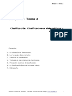 Bloque 5. Tema 3. Clasificaciones, Cdu