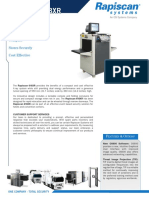 Rapiscan 618XR: Ergonomic Design Compact Stores Securely Cost Effective