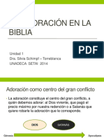 Unidad I La Adoración en La Biblia