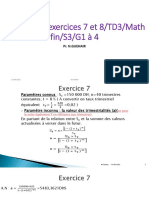 Corrigé Des Exercices 7 Et 8