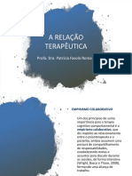 A Relação Terapêutica