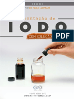 SUPLEMENTAÇÃO DE IODO Com Solução de Lugol