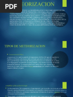 METEORIZACION