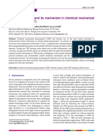 Scratch Formation and Its Mechanism in Chemical Mechanical Planarization (CMP)