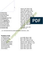 Prime Ministers and Presidents of India