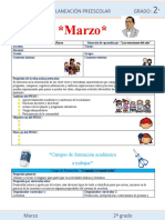 Plan Preescolar 1y2 Grado MD 16 Al 27 de Marzo