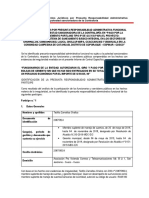 Anexo #25 - Argumentos Jurídicos Por Presunta Responsabilidad Administrativa Funcional No Sujeta A La Potestad Sancionadora de La Contralorí