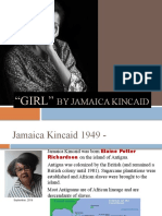 Jamaica Kincaid Notes