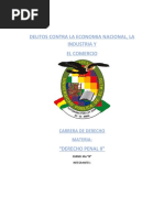 Delitos Contra La Economia Nacional