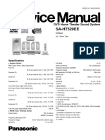 Hfe - Panasonic - Sa-Ht520 - Service - en MODULO DVD