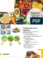 Clasificacion Nova de Los Alimentos