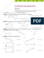 Ficha Aplicamos Lo Aprendido Nociones de Geometria