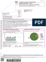 Importe Factura: 137,37 : Datos de La Factura de Electricidad