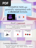 GEN CHEM CHEMICAL FORMULA and NAMING OF COMPOUNDS