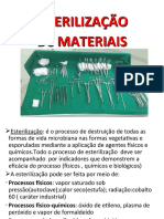 Esterelização de Materiais Aula