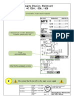 Changing Display MC-Board HC 1005... 1008... 1009