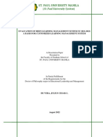 De Vera Dissertation Paper Validation