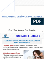 Nivelamento de Portugues - Unidade 1 - Aula 2