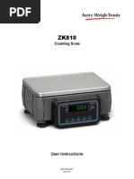 Counting Scale: User Instructions