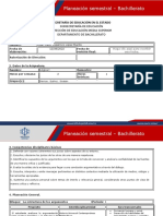 Planeación Semestral Lógica I