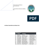 Sistema Financiero Guatemaltego G.18