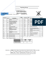 Paper 2 Foundation