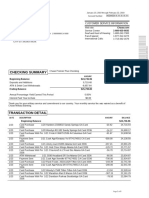 Chase Bank Statement Template