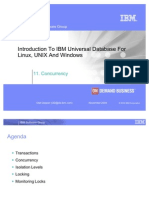 DB2 Introduction - 11 Con Currency