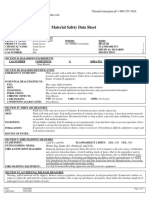 Mold Release Agent MSDS