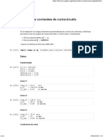 Calculo CC - Instalaciones Eléctricas